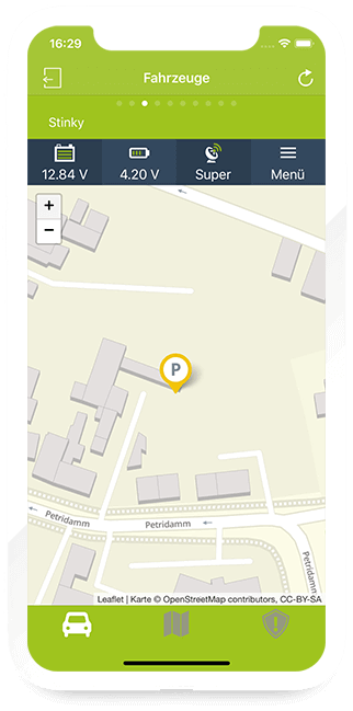 GPS-Ortung deiner Fahrzeuge - Autoskope Fahrzeugortung App
